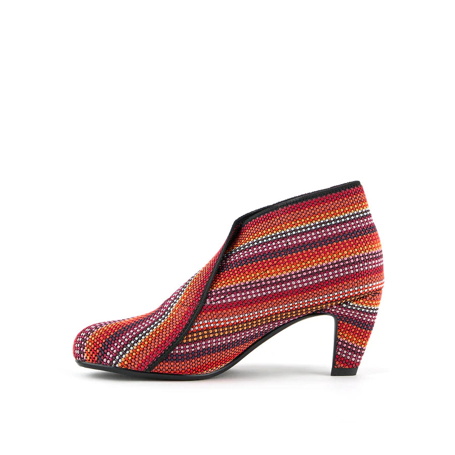 United Nude Fold Mid Fire Mix Buty Damskie na Obcasie Czerwone
