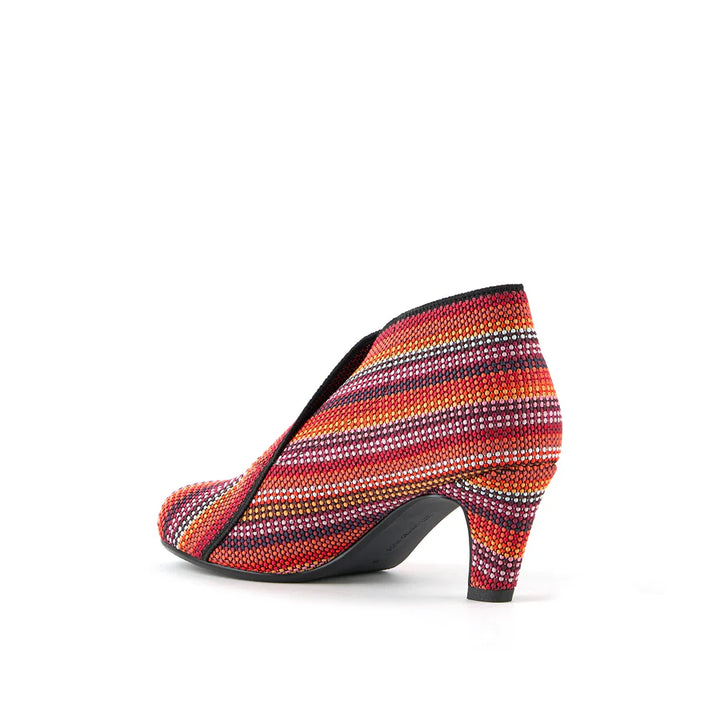 United Nude Fold Mid Fire Mix Buty Damskie na Obcasie Czerwone