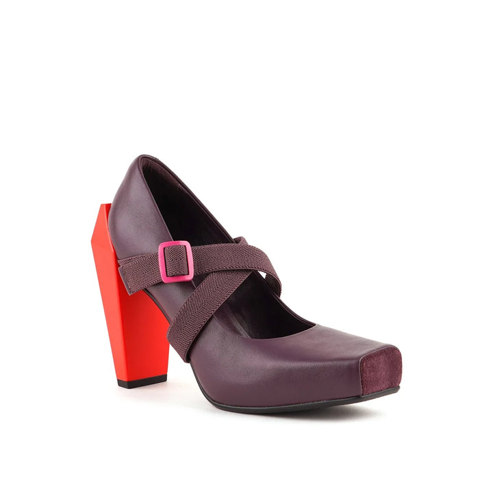 United Nude Gem Swan Hi Cherry Mix Buty na Obcasie Damskie Czerwone