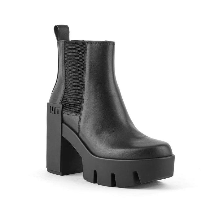 United Nude Grip Chelsea Mid V Black Botki Damskie na Obcasie Czarne
