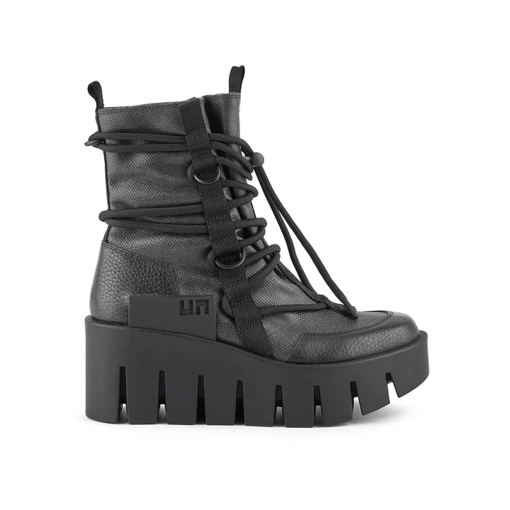 United Nude Grip Desert Lo Black Botki Damskie na Platformie Czarne
