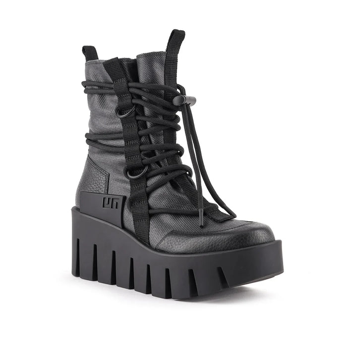 United Nude Grip Desert Lo Black Botki Damskie na Platformie Czarne