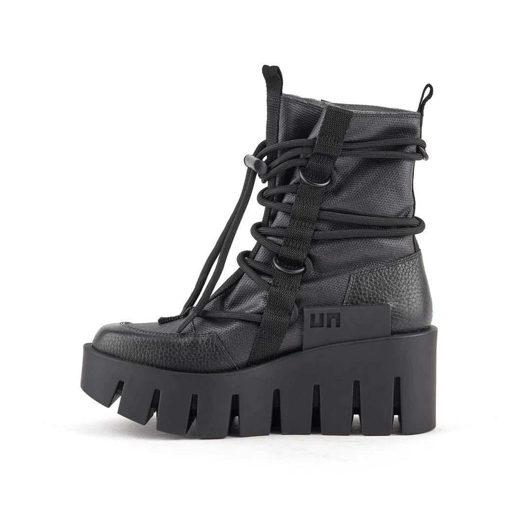 United Nude Grip Desert Lo Black Botki Damskie na Platformie Czarne