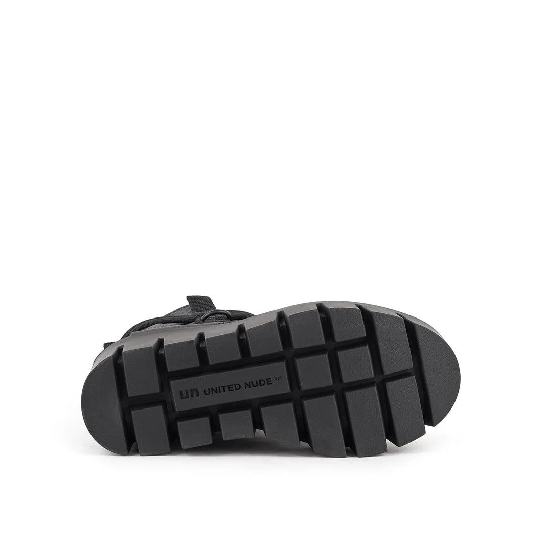 United Nude Grip Desert Lo Black Botki Damskie na Platformie Czarne