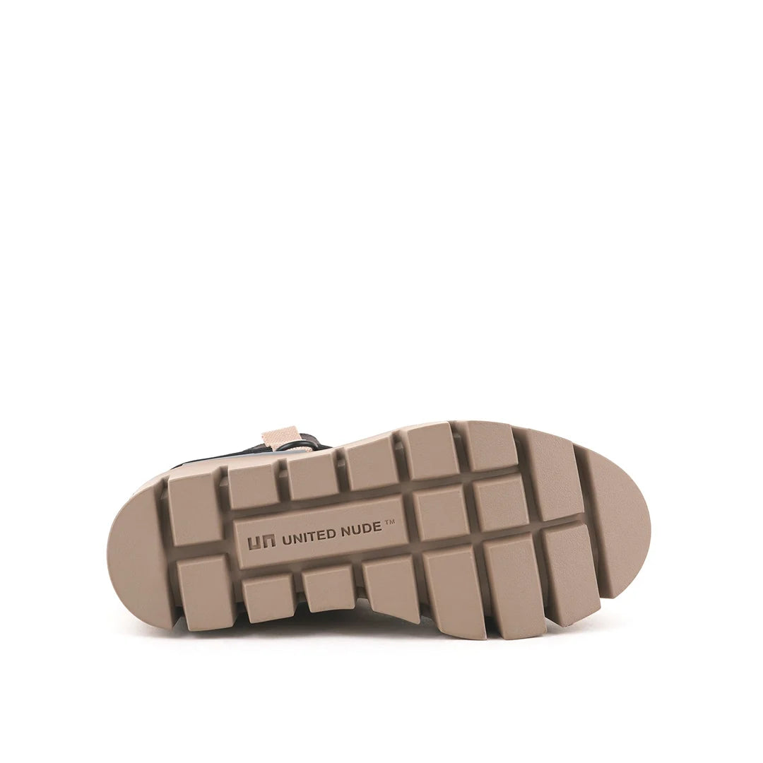 United Nude Grip Desert Lo Stone Mix Botki Damskie na Platformie Brązowe