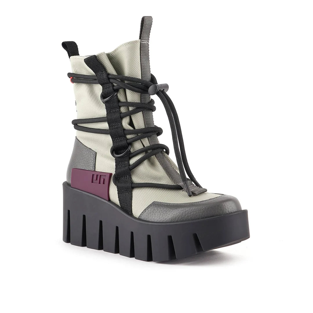 United Nude Grip Desert Lo Sustained Grey Botki Damskie na Platformie Szare