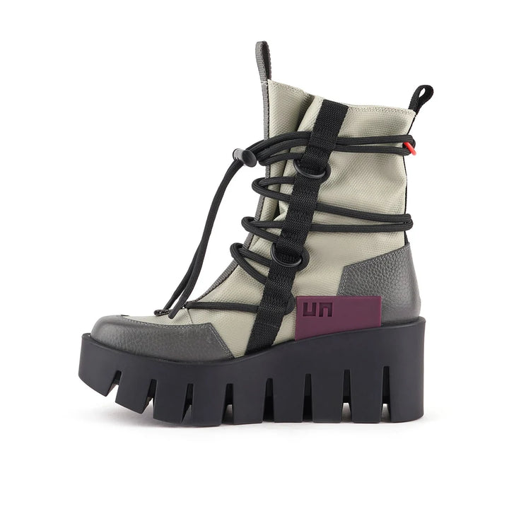 United Nude Grip Desert Lo Sustained Grey Botki Damskie na Platformie Szare