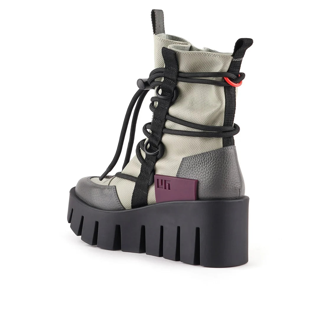 United Nude Grip Desert Lo Sustained Grey Botki Damskie na Platformie Szare