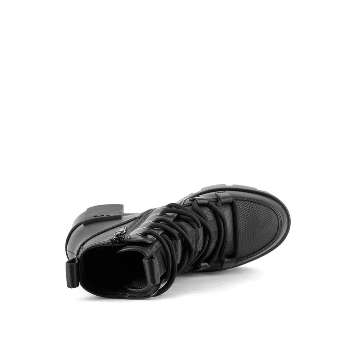 United Nude Grip Explorer Mid Black Botki Damskie na Obcasie Czarne