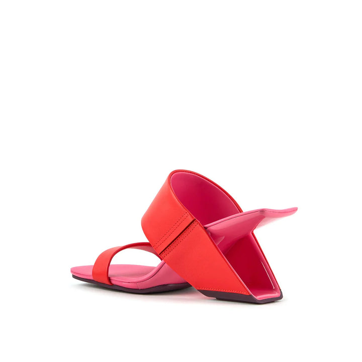 United Nude Loop Hi Lily Sandały Damskie Na Obcasie Czerwone