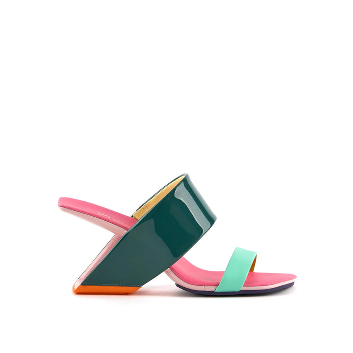 United Nude Loop Hi Summer Hues Sandały Damskie Na Obcasie Wielokolorowe