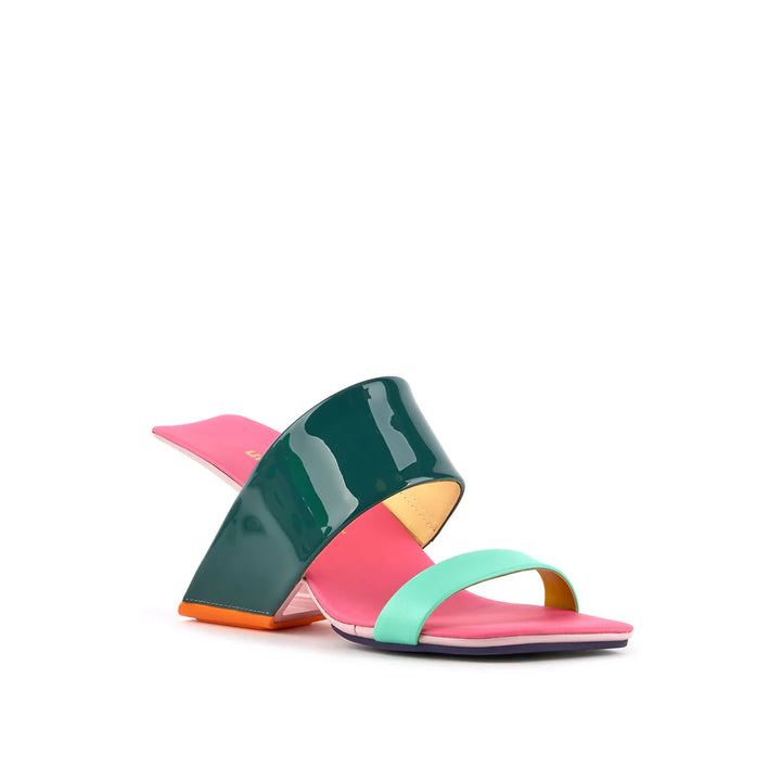 United Nude Loop Hi Summer Hues Sandały Damskie Na Obcasie Wielokolorowe
