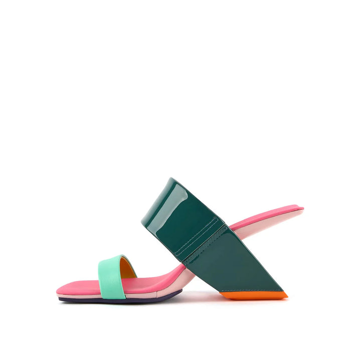 United Nude Loop Hi Summer Hues Sandały Damskie Na Obcasie Wielokolorowe