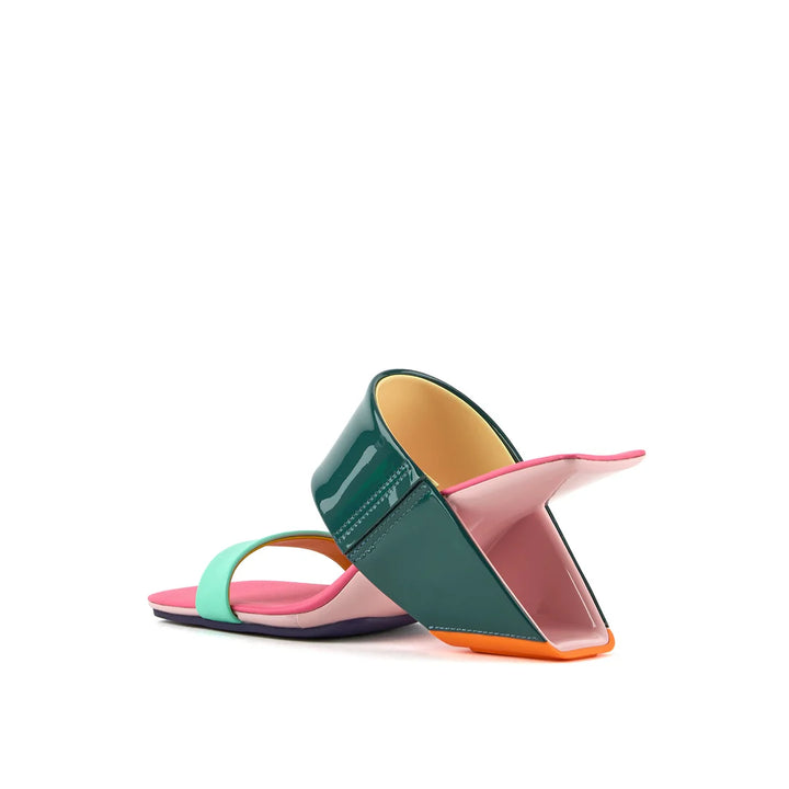 United Nude Loop Hi Summer Hues Sandały Damskie Na Obcasie Wielokolorowe