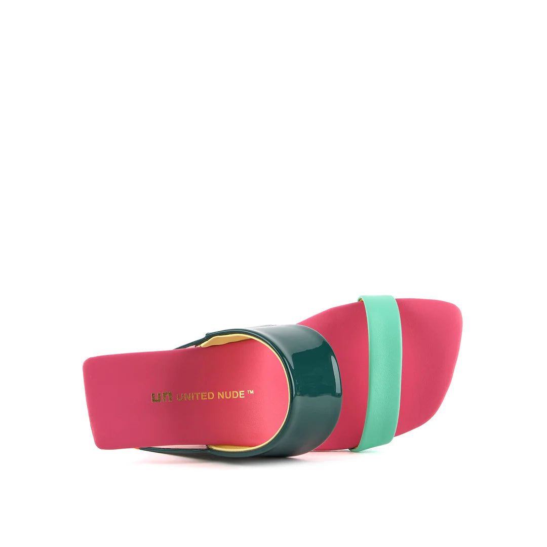 United Nude Loop Hi Summer Hues Sandały Damskie Na Obcasie Wielokolorowe