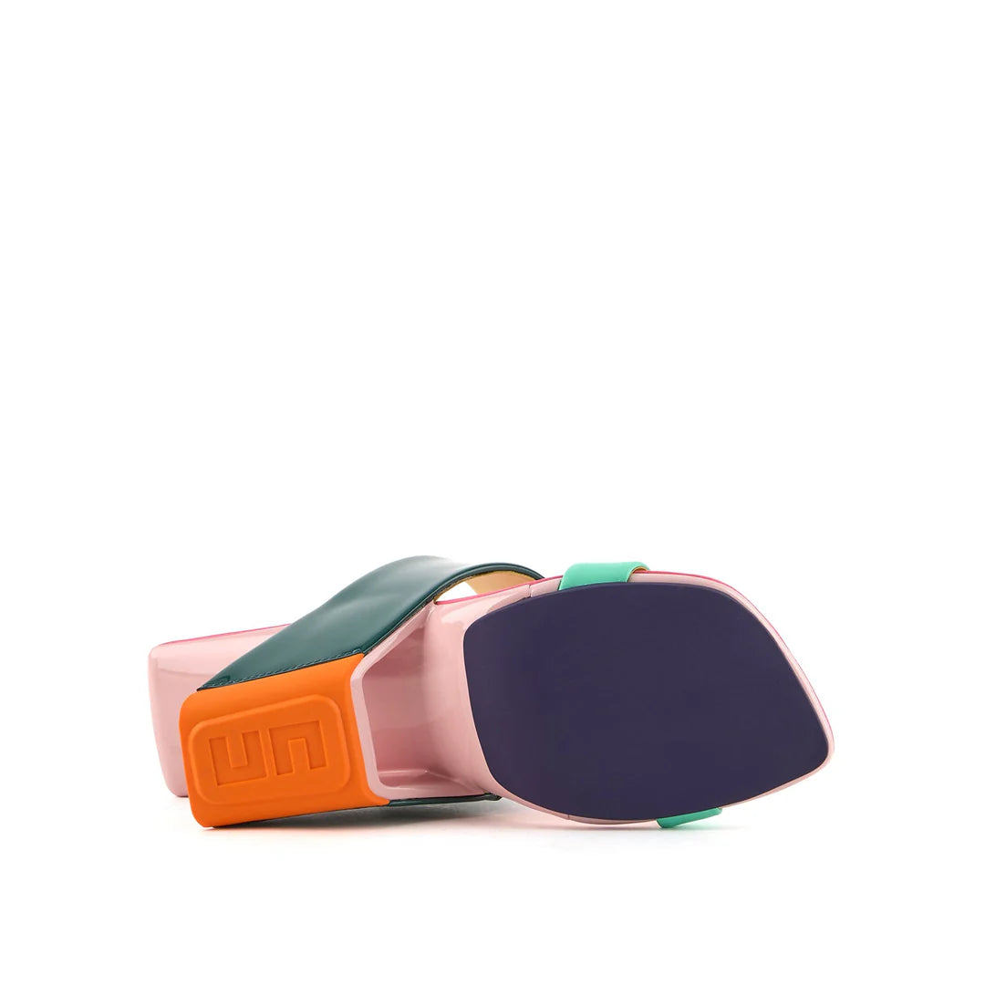 United Nude Loop Hi Summer Hues Sandały Damskie Na Obcasie Wielokolorowe