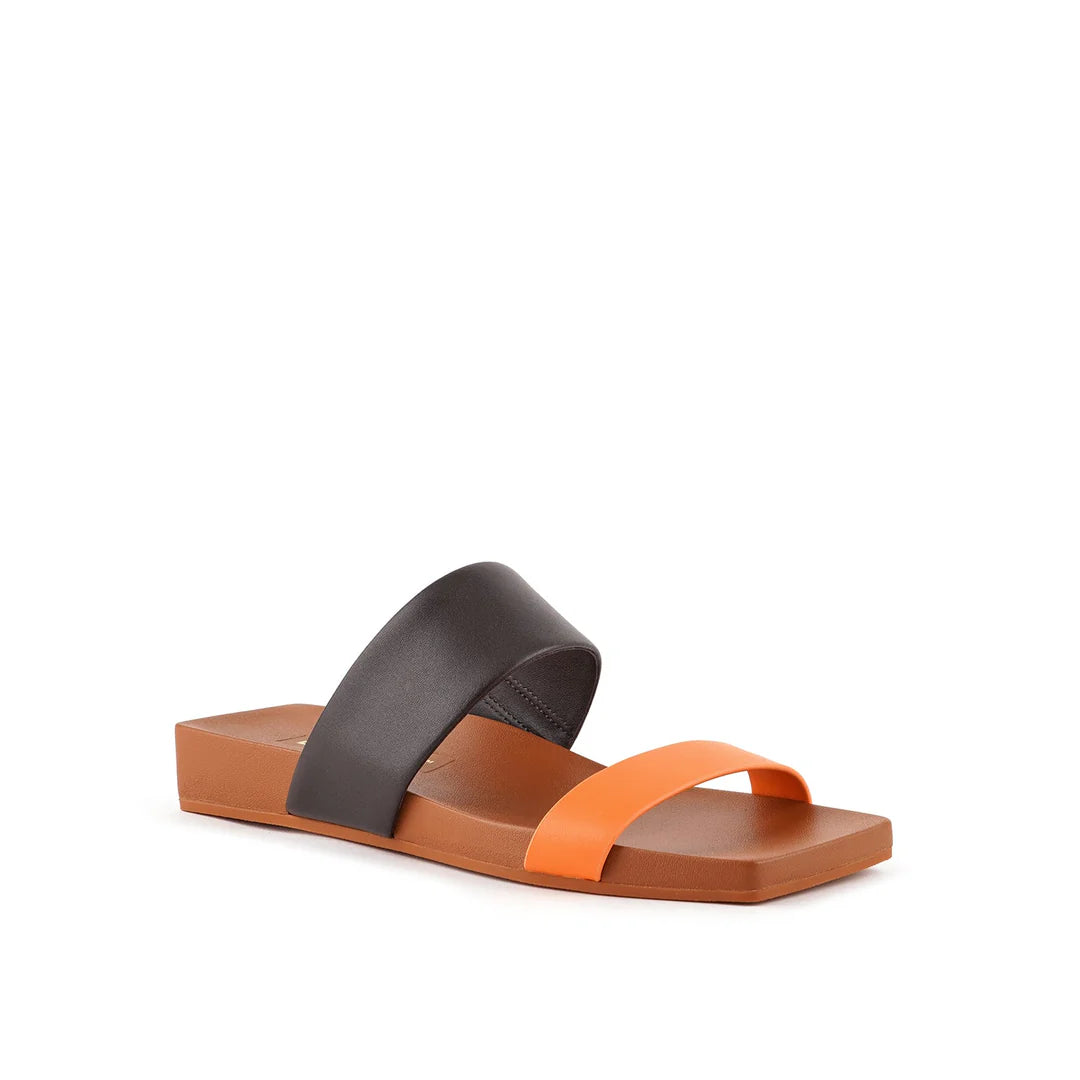 United Nude Loop Lo II Amber Glow Klapki Damskie Brązowe