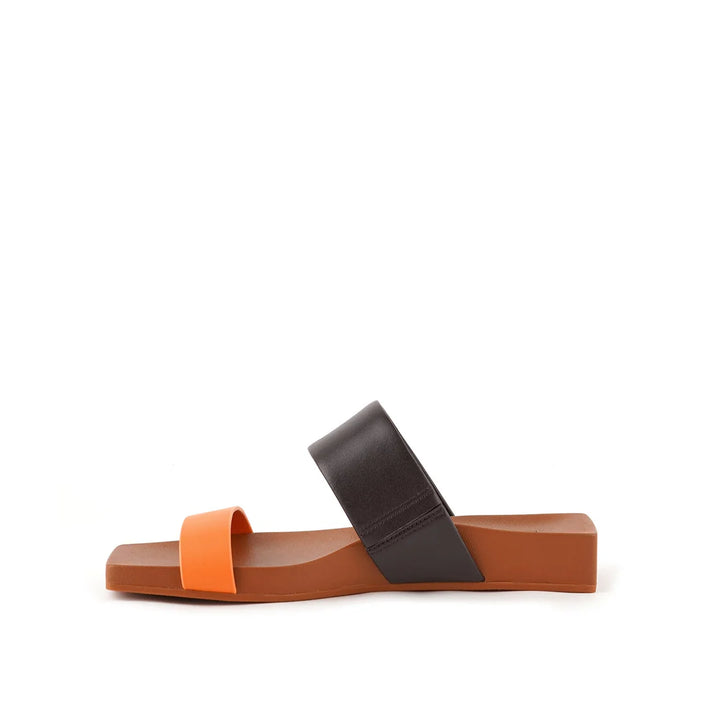 United Nude Loop Lo II Amber Glow Klapki Damskie Brązowe