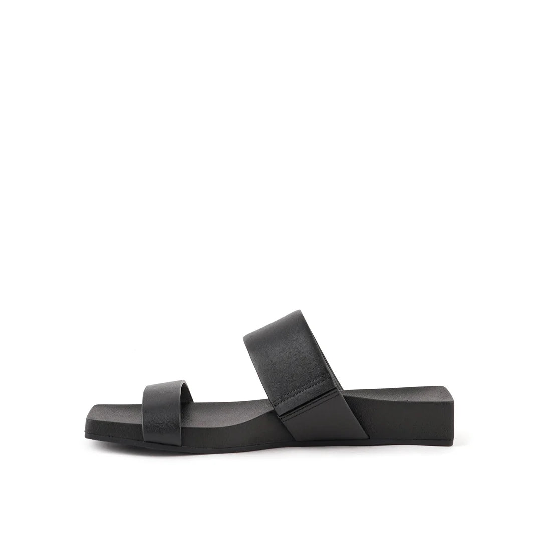 United Nude Loop Lo II Black Klapki Damskie Czarne