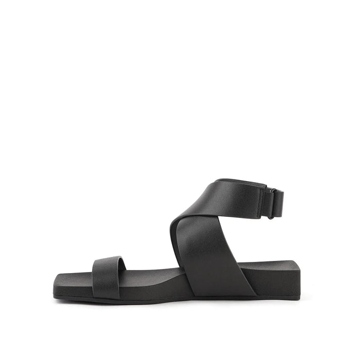 United Nude Loop X Lo Black Sandały Damskie Czarne