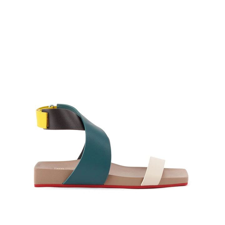United Nude Loop X Lo Malmo Sandały Damskie Beżowe