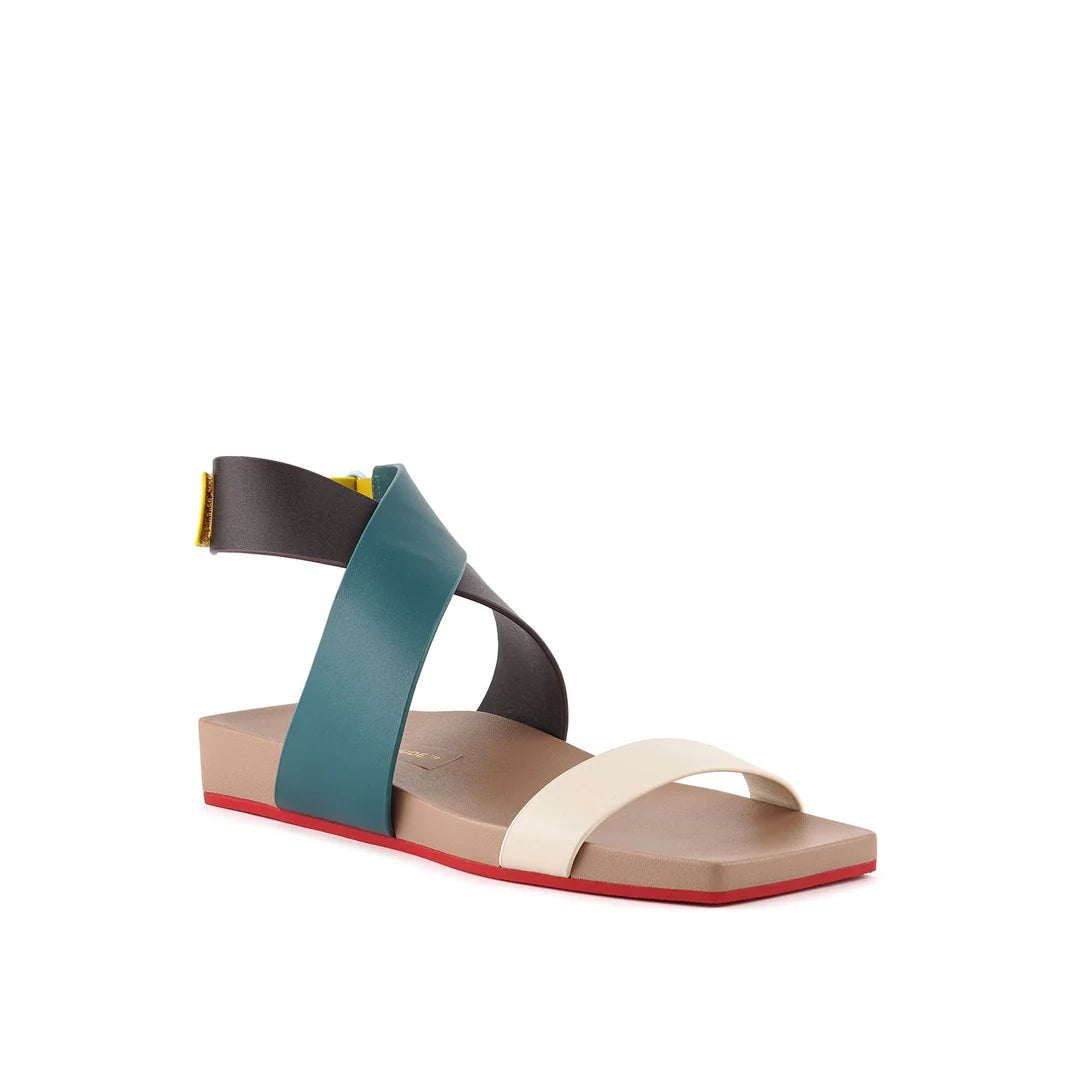 United Nude Loop X Lo Malmo Sandały Damskie Beżowe