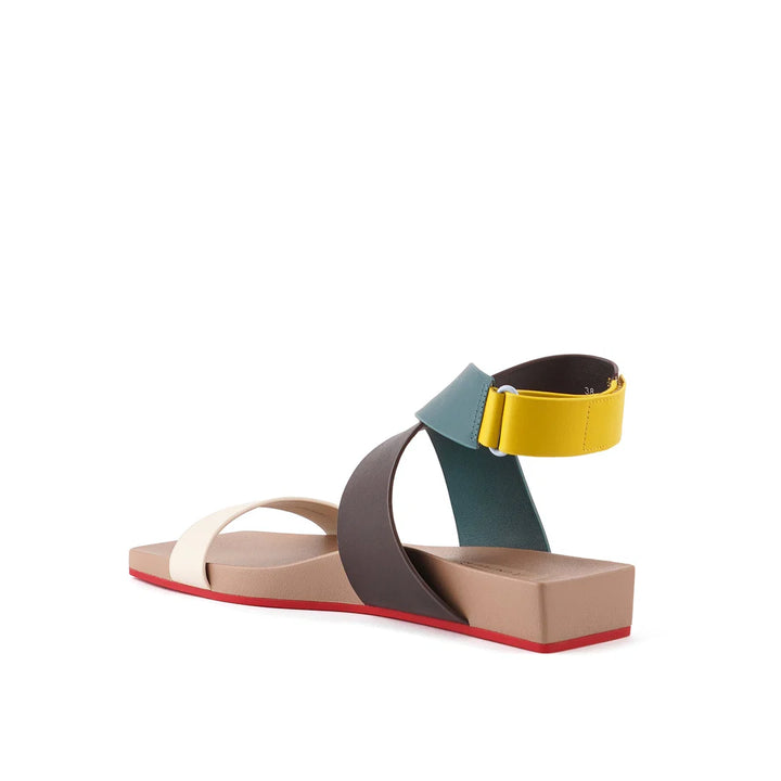 United Nude Loop X Lo Malmo Sandały Damskie Beżowe