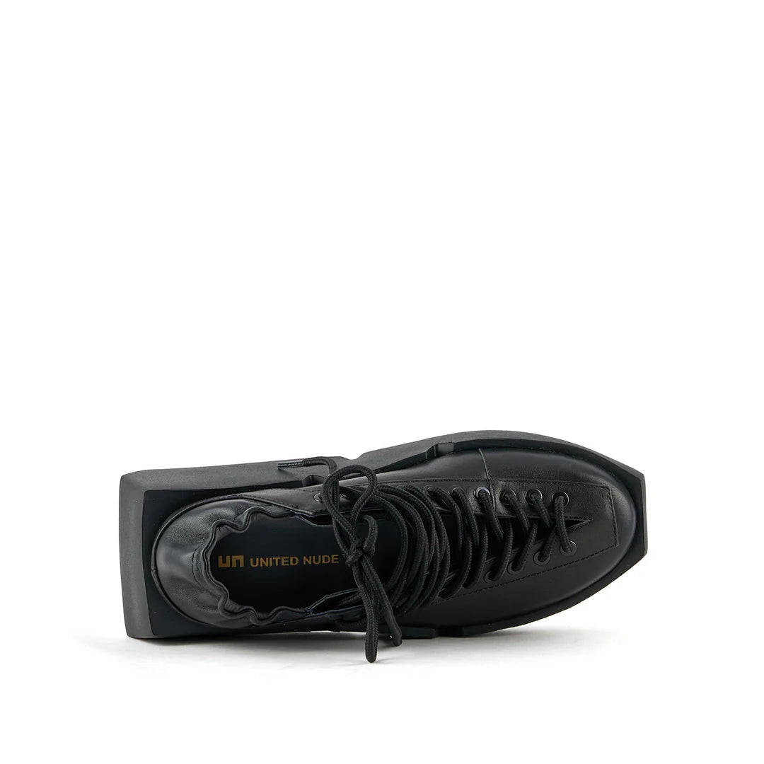 United Nude Mega Lacey Black Sneakersy Damskie Czarne