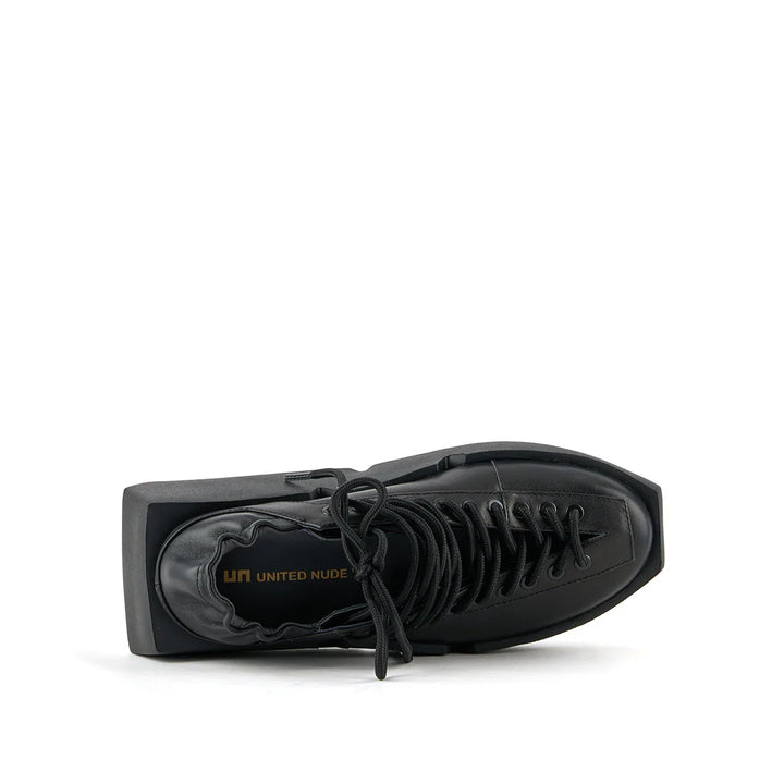 United Nude Mega Lacey Black Sneakersy Damskie Czarne