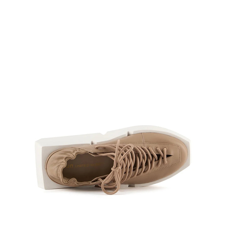 United Nude Mega Lacey Timeless Taupe Sneakersy Damskie Beżowe