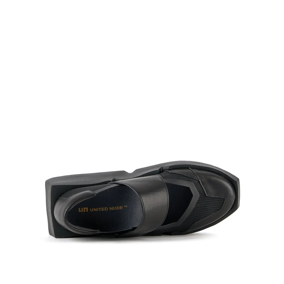 United Nude Mega Robot Jane Black Sneakersy Damskie Czarne