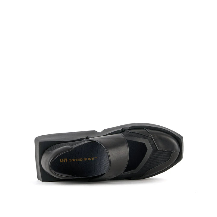 United Nude Mega Robot Jane Black Sneakersy Damskie Czarne
