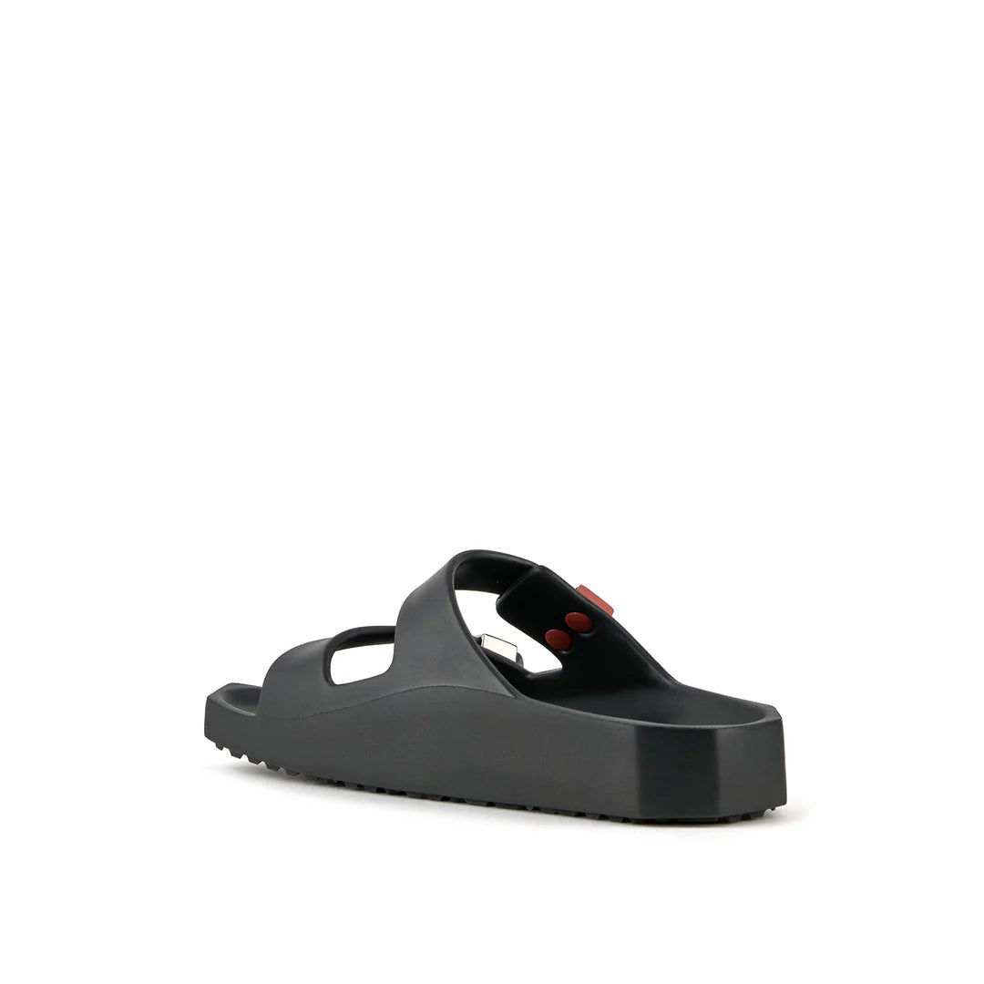 United Nude Moses Unisex  Black + Nebula Klapki Damskie Czarne