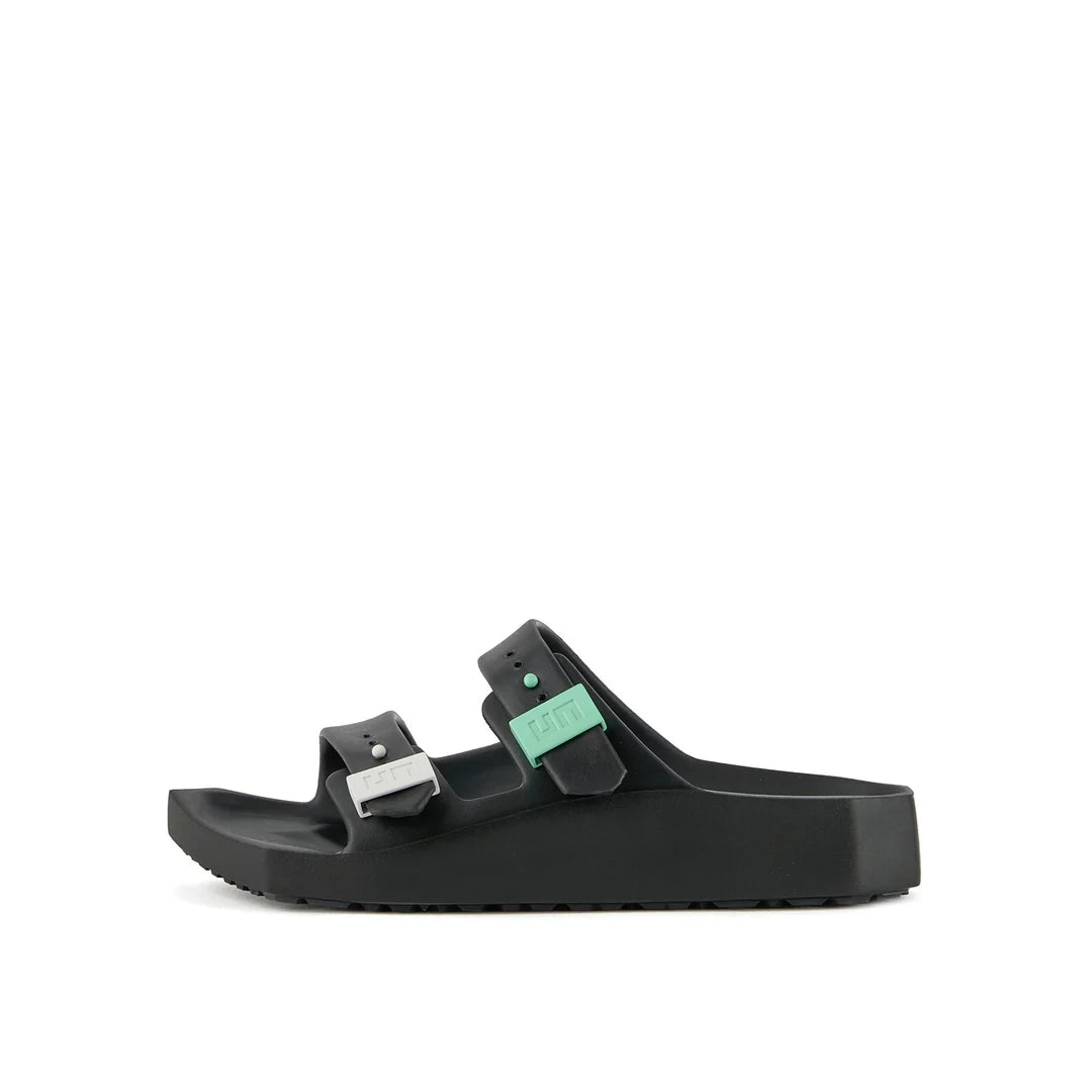 United Nude Moses Unisex  Black + Nebula Klapki Damskie Czarne