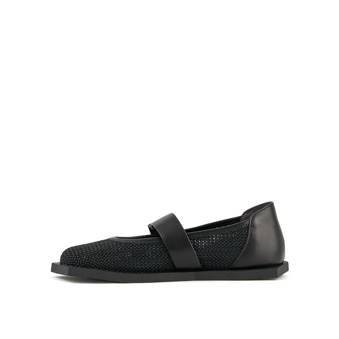 United Nude Poly Ballet Lo Black Baleriny Damskie Czarne