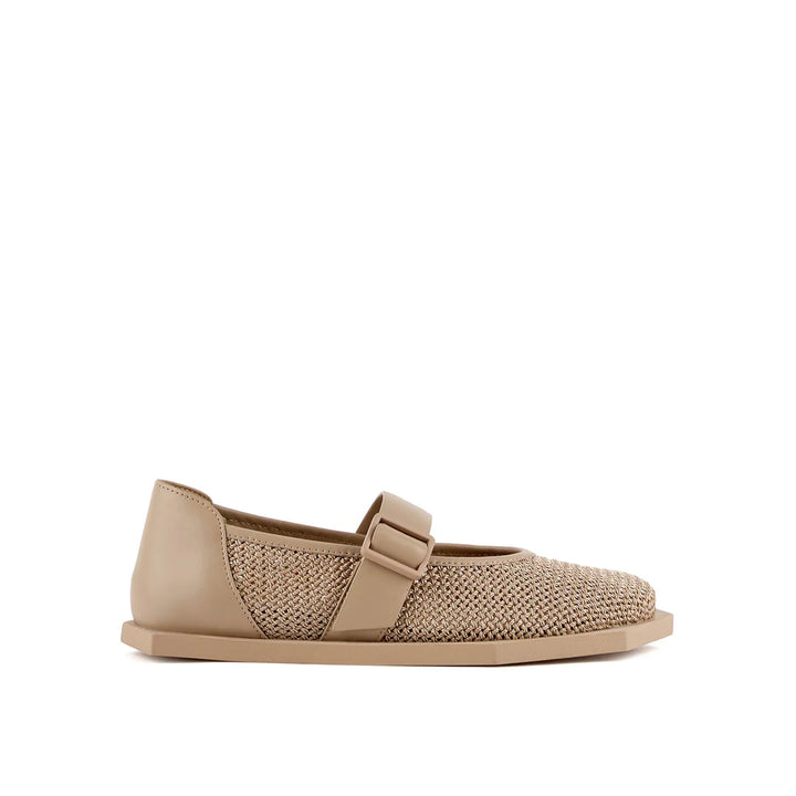United Nude Poly Ballet Lo Timeless Taupe Baleriny Damskie Beżowe