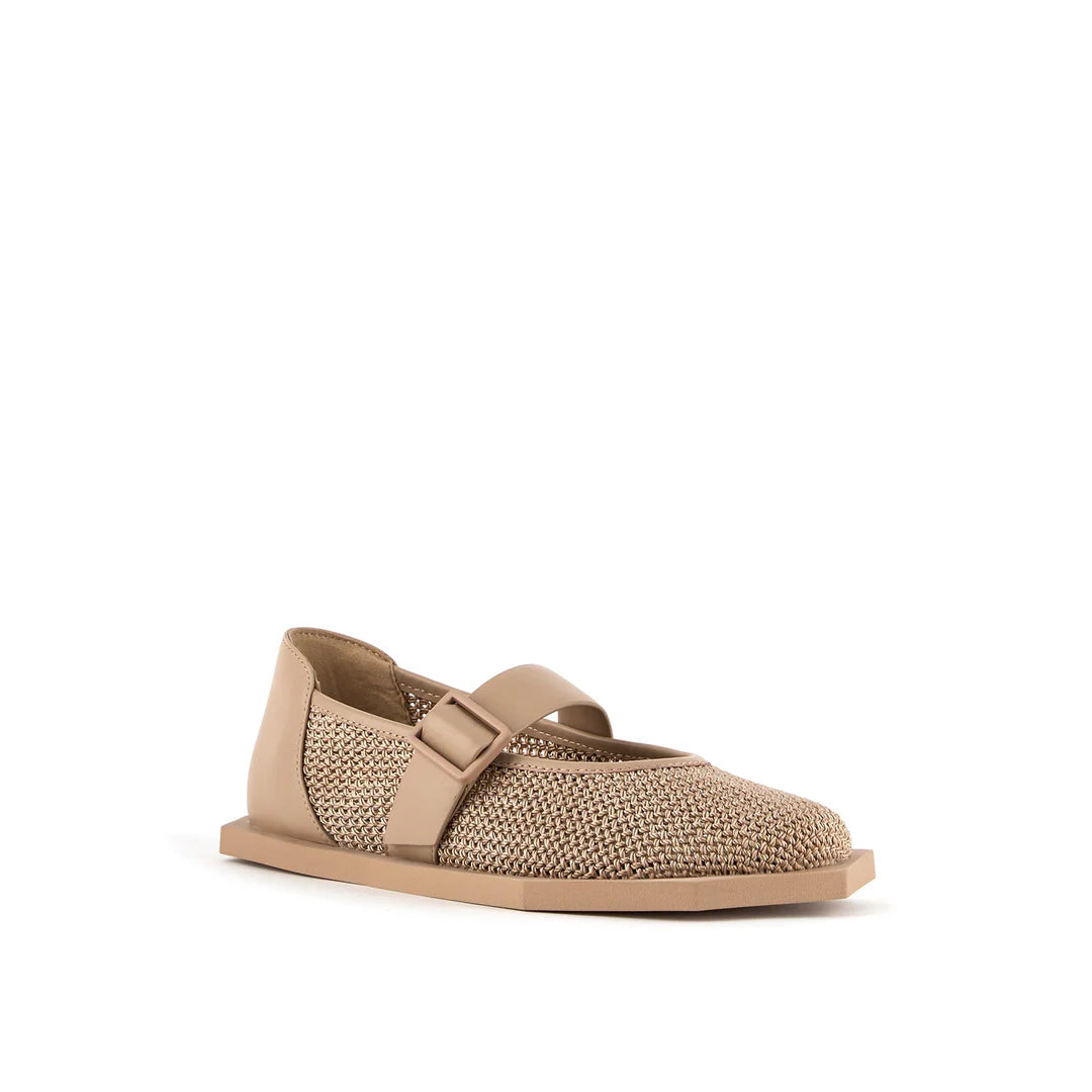 United Nude Poly Ballet Lo Timeless Taupe Baleriny Damskie Beżowe