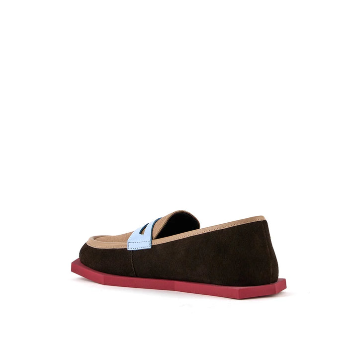 United Nude Poly Loafer Lo Unisex Amber Glow Mokasyny Damskie Męskie Brązowe
