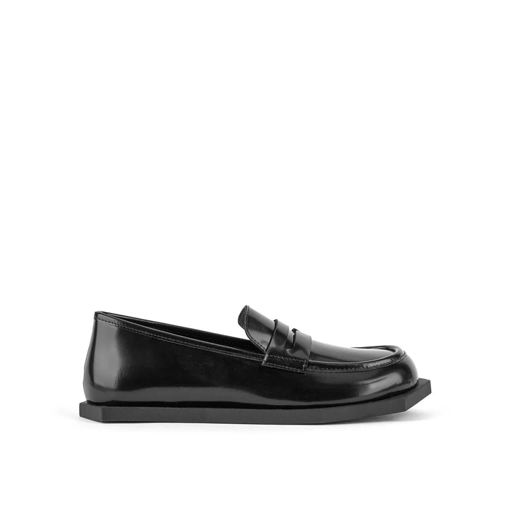 United Nude Poly Loafer Lo Unisex Black Mokasyny Damskie Męskie Czarne