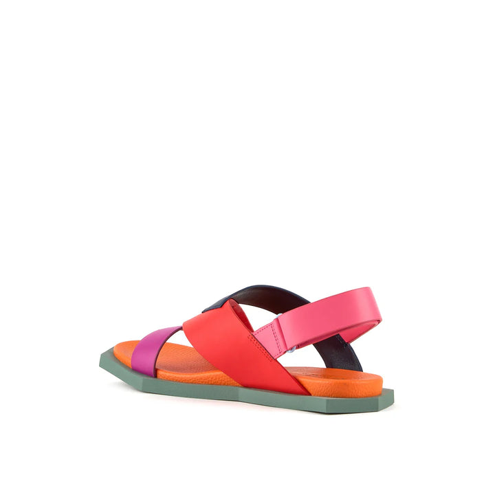 United Nude Poly Straps Lo Solaria Sandały Damskie Pomarańczowe