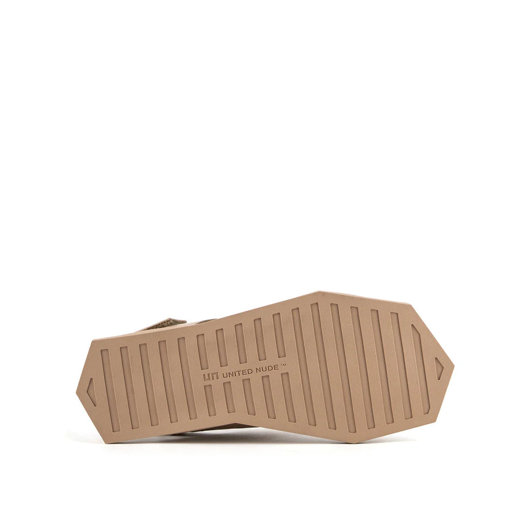 United Nude Poly Straps Lo Timeless Taupe Sandały Damskie Beżowe
