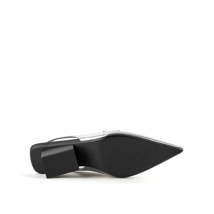 United Nude Raila Loafer Mid Black Buty na Obcasie Czarne