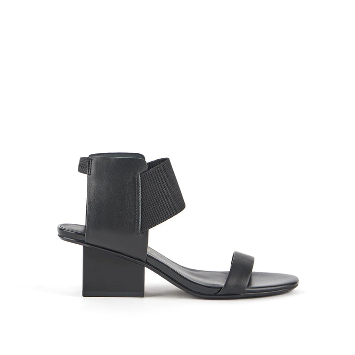 United Nude Raila Mid Black II Sandały na Obcasie Czarne
