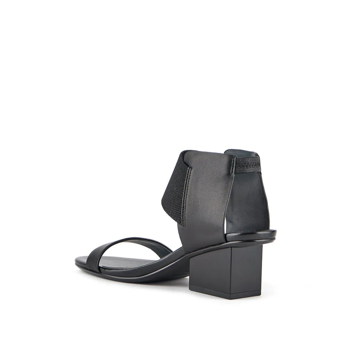 United Nude Raila Mid Black II Sandały na Obcasie Czarne