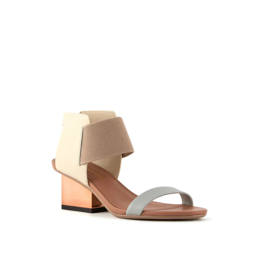 United Nude Raila Mid Rose Sandały na Obcasie Różowe