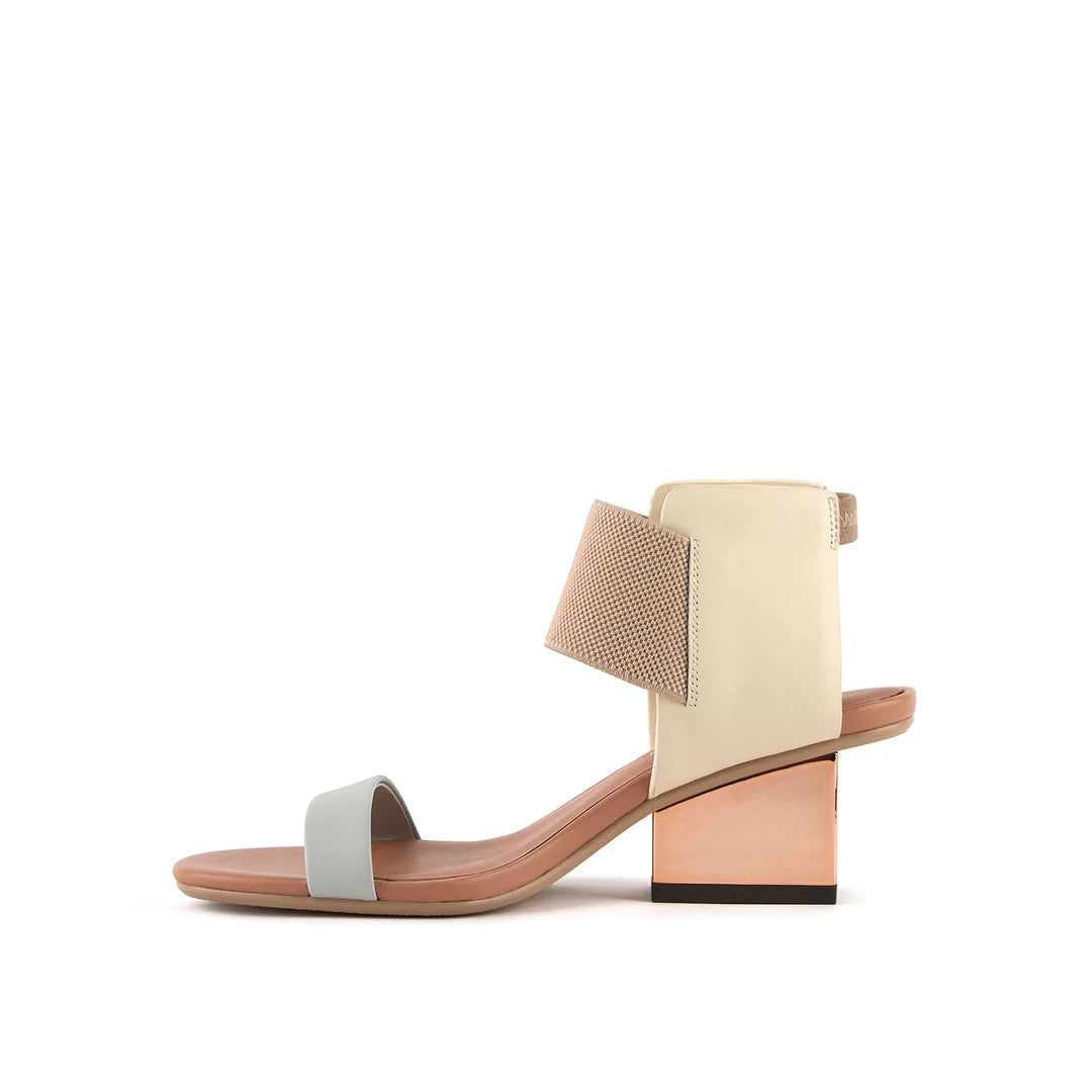 United Nude Raila Mid Rose Sandały na Obcasie Różowe