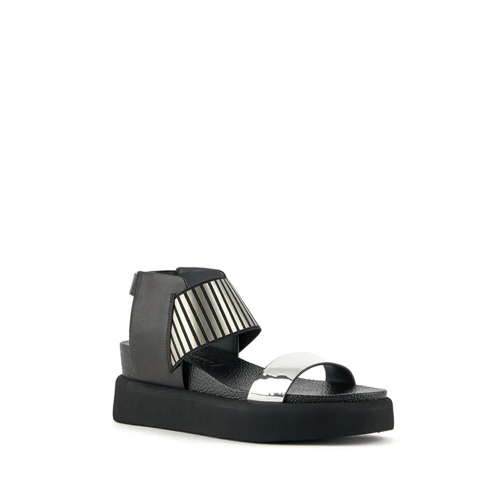 United Nude Rico Sandal II Afterlight Sandały Damskie na Platformie Czarne