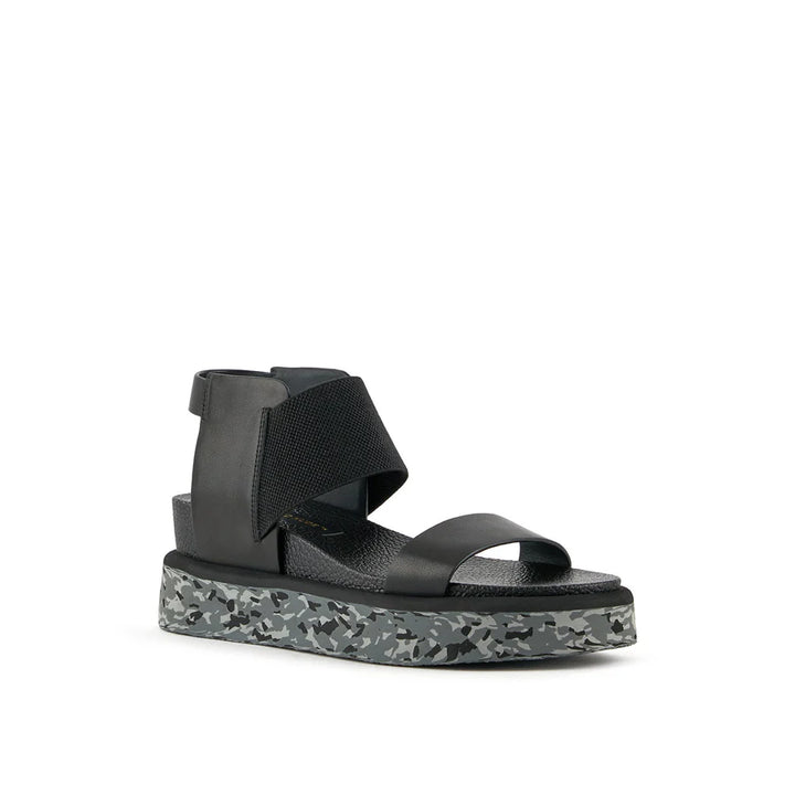 United Nude Rico Sandal II Black Sandały Damskie na Platformie Czarne