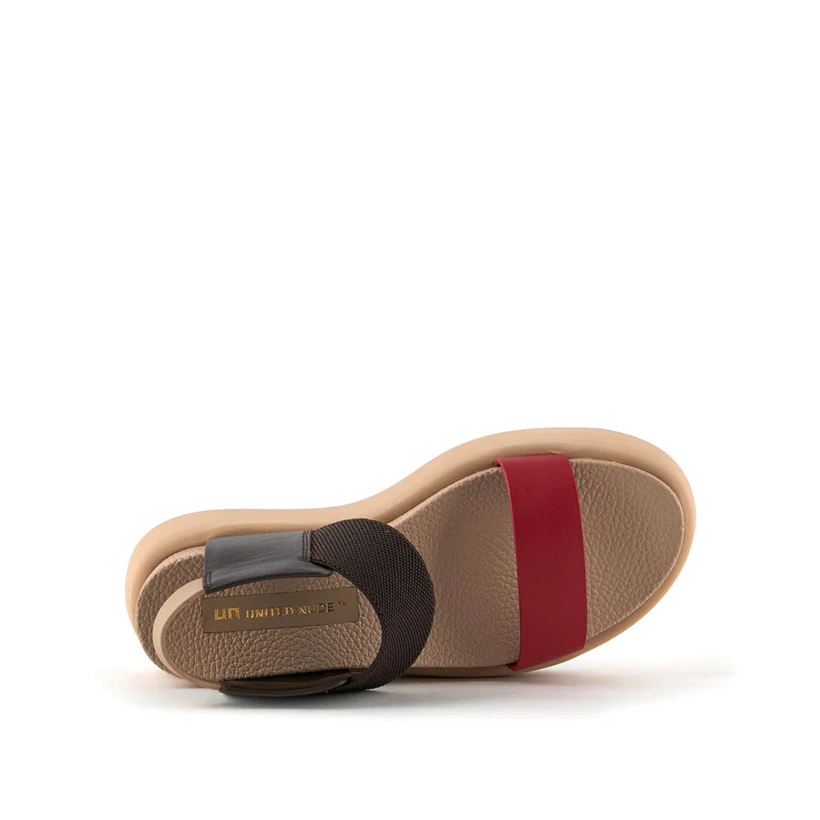 United Nude Rico Sandal II Trento Sandały Damskie na Platformie Beżowe