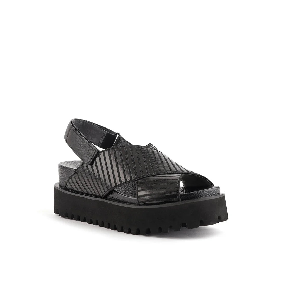 United Nude Rico x Sandal Black Sandały Damskie na Platformie Czarne